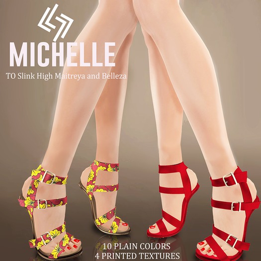 LEGENDAIRE - MICHELLE FLAT SANDALS