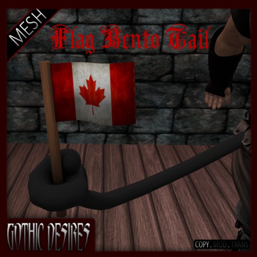 Canada Flag Bento Tail