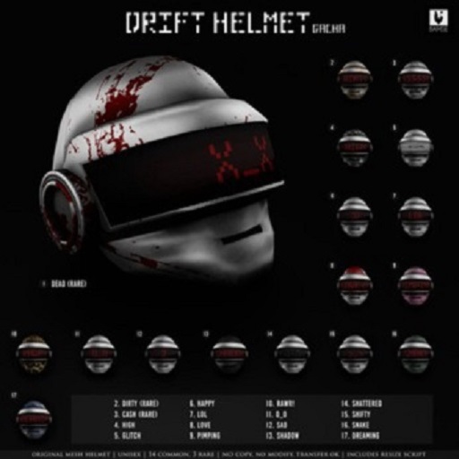 1. :BAMSE: Drift Helmet - Dead RARE