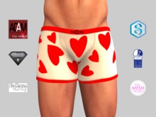 ><DUdEROOS>< Boxers Hearts