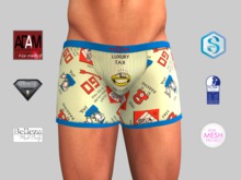 ><DUdEROOS>< Boxers Monopoly LuxuryTax