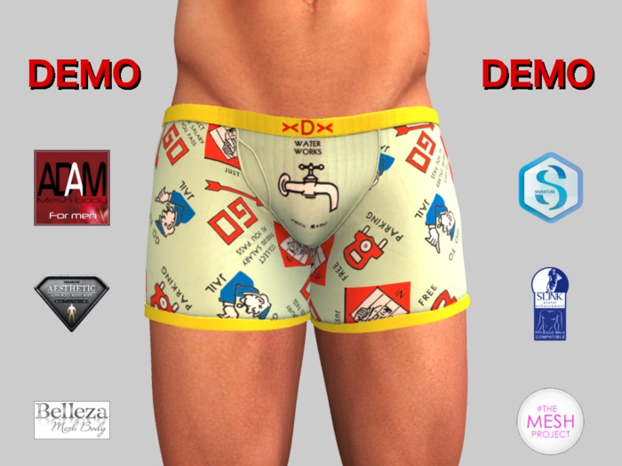><DUdEROOS>< Boxers Monopoly WaterWorks DEMO