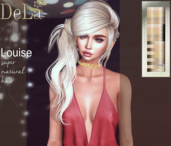 =DeLa*= Mesh Hair "Louise" Blondes