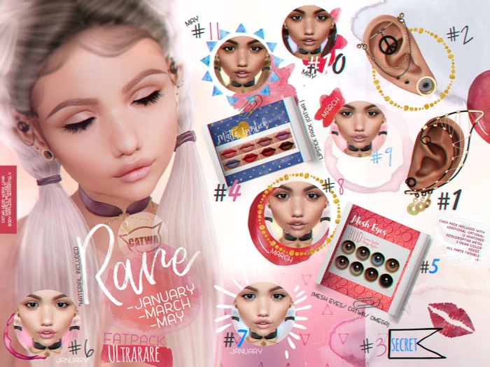 #6 --- January - CATWA SKIN App.