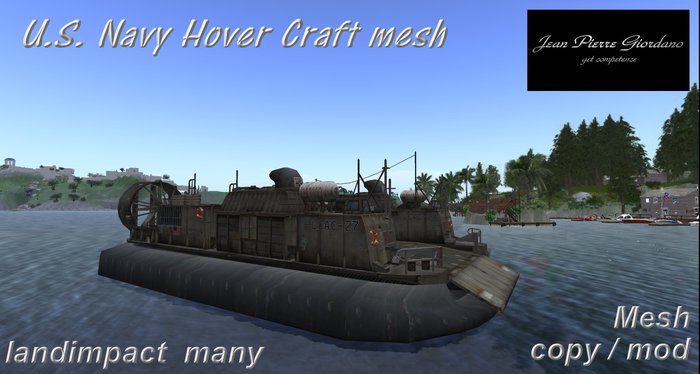 U.S. Navy Hover Craft mesh BOX