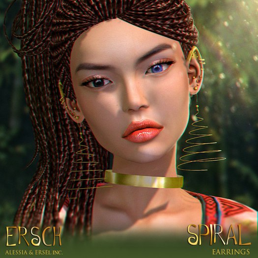 ERSCH - Spiral Earrings FATPACK