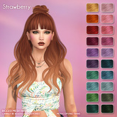 /Wasabi Pills/ Strawberry Mesh Hair - Fireworks