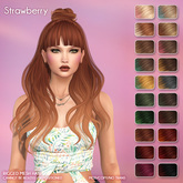 /Wasabi Pills/ Strawberry Mesh Hair - Solar Ombre