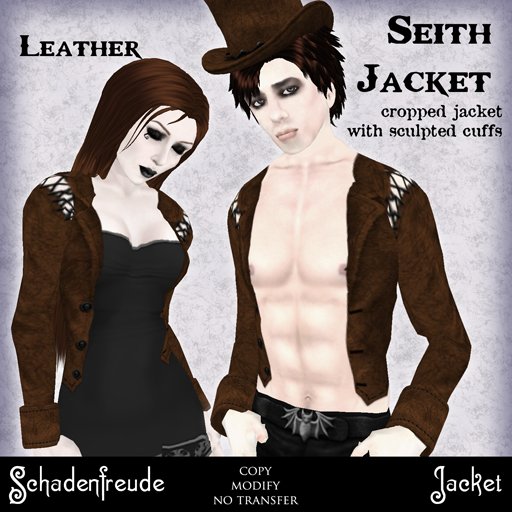 Schadenfreude Leather Seith Jacket (boxed)