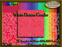 !Kushi! WhiteDaisiesCOMBO Textures -WEAR TO UNPACK