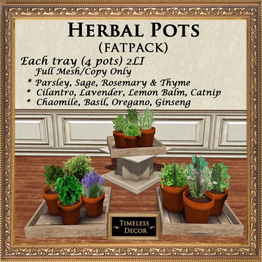 Herbal Pots Fatpack