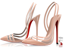 Garbaggio // Lola Slingback - Nude