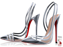 Garbaggio // Lola Slingback - Silver