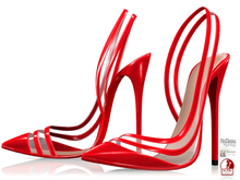 Garbaggio // Lola Slingback - Red