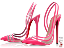 Garbaggio // Lola Slingback - Fuchsia