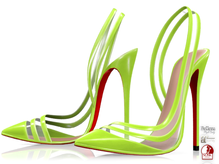 Garbaggio // Lola Slingback - Lime