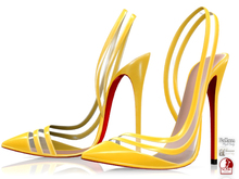 Garbaggio // Lola Slingback - Yellow