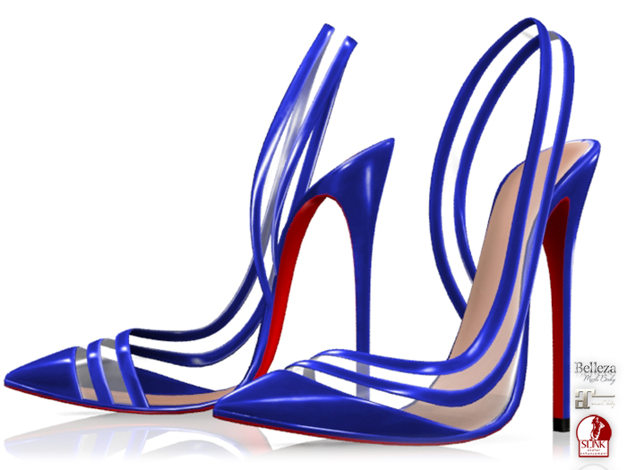 Garbaggio // Lola Slingback - Blue