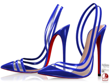 Garbaggio // Lola Slingback - Blue