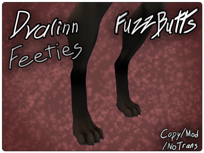 FUZZBUTTS Dvalinn Paw feet