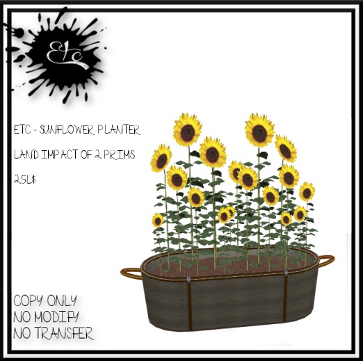 ETC SUNFLOWER PLANTER