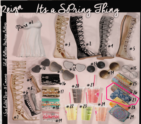 REIGN.- Boho Pouch 3- # 27