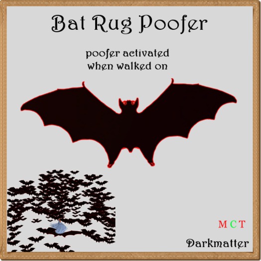 Bat Rug Poofer