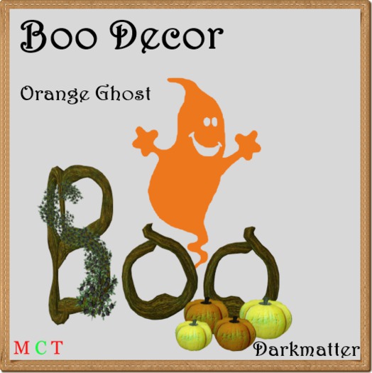 Boo Ghost - Orange