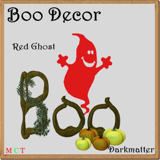 Boo Ghost - Red