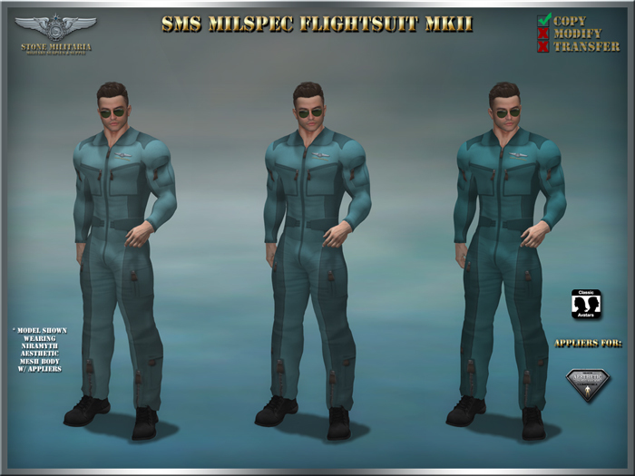 SMS Milspec Flightsuit MkII (male) - DEMO
