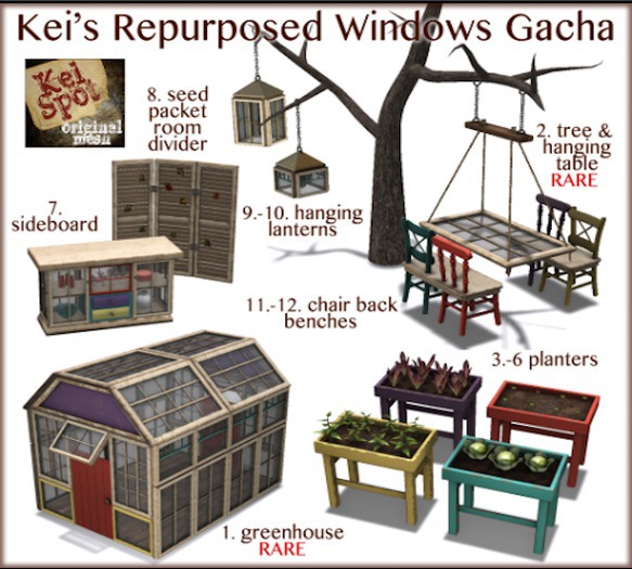 Kei's Repurposed Window Complete Set w/ RARE's & GOTG 2