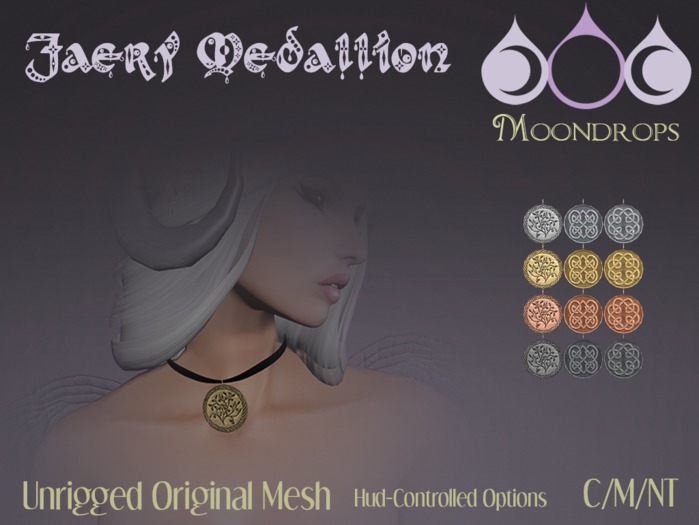 Moondrops - Faery Medallion