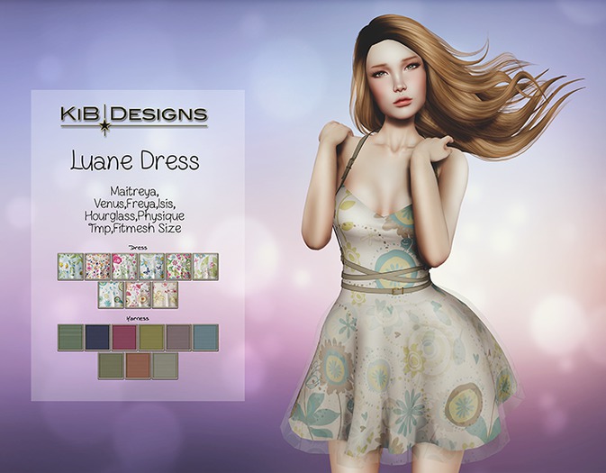 KiB Designs - Luane Dress FATPACK