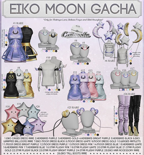 Caboodle - Eiko Hair Accessories - RARE