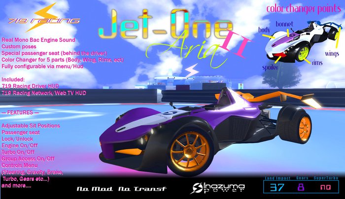 719 Racing - Jet-One Aria II (Wear to unpack)