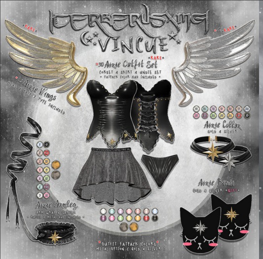 {vincue} & [CX] - Airie+Armleg - Citrus [Maitreya]