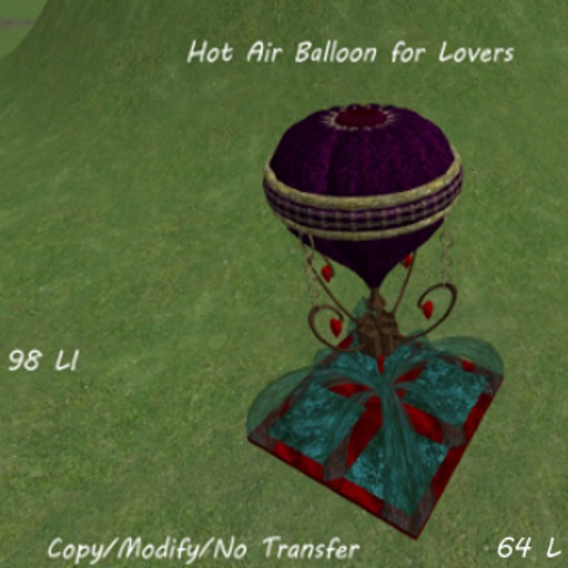 Hot Air Balloon for Lovers