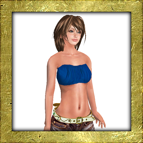 TubeTop Mini (Bandeau) Blue