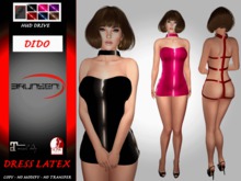 Brunsen! Mesh Sexy Dress Dido w HUD Drive Latex