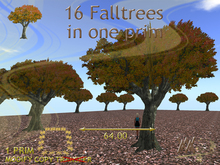 Tree FF S14. 16 falltrees in a square by Wild Motley