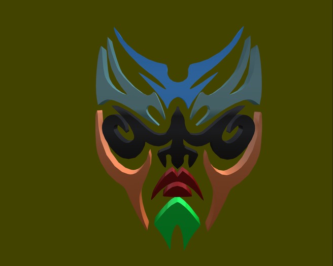Tribal Mask 01