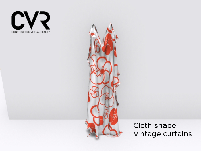 Cloth shape - Vintage curtains