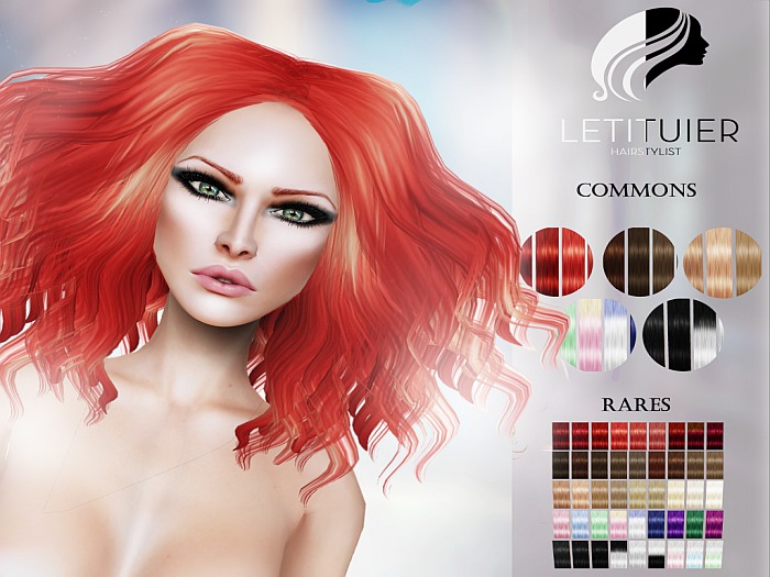 {Letituier} Laura Hair - Fatpack RARE