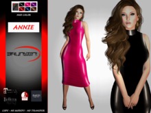 Brunsen! Annie Dress w HUD Drive Latex 6 Colors