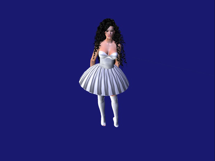 Tori dress with appliers and classic parts