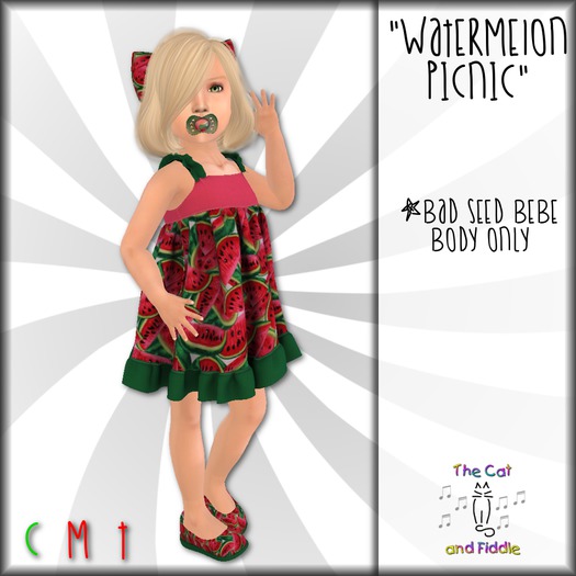 Second Life Marketplace Watermelon Picnic Bebe Boxed