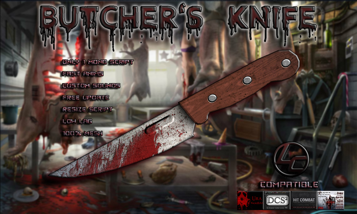 L.C ARMORY - Butcher's Knife v1.0(BOXED)