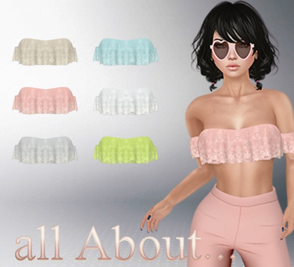 !! all About...~ Talli ~ Ruffle Top Fatpack - Maitreya, Belleza (All), Slink Physique Hourglass,TMP