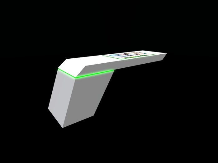 Media desk box