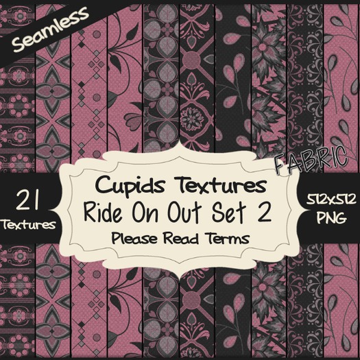 *Cupids Textures * 21 RIDE ON OUT SET 2